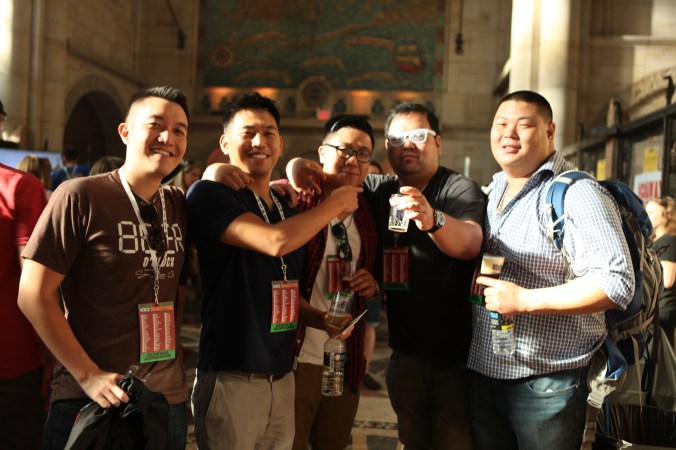 Look how happy these guys are!