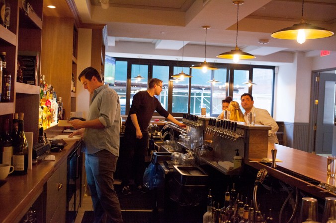 Haymaker NYC - behind the bar