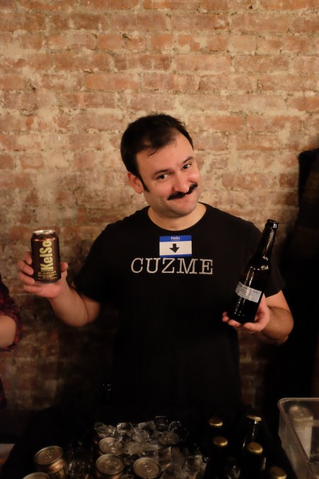 You'll likely see Chris Cuzme of KelSo and Cuzett pouring for KelSo during NYC Beer Week.