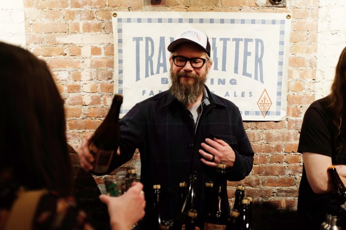 Rob from Transmitter. What to look for: the BdG Buckwheat Bier de Garde