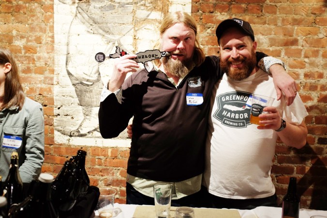 Sean and Mike from Greenpoint Harbor.