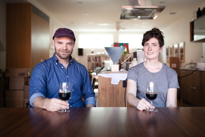 Joe and Lauren Grimm. via Good Beer Hunting