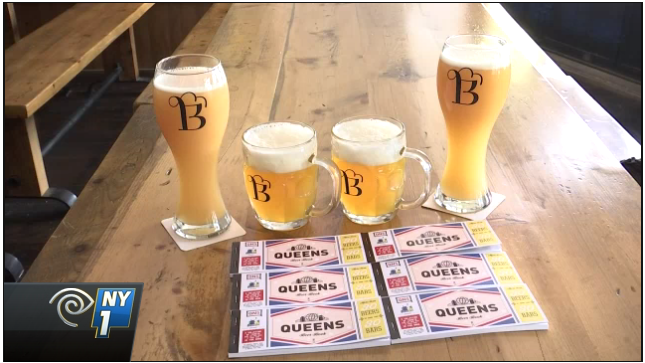The Queens Beer Book was recently featured on NY1 News. 