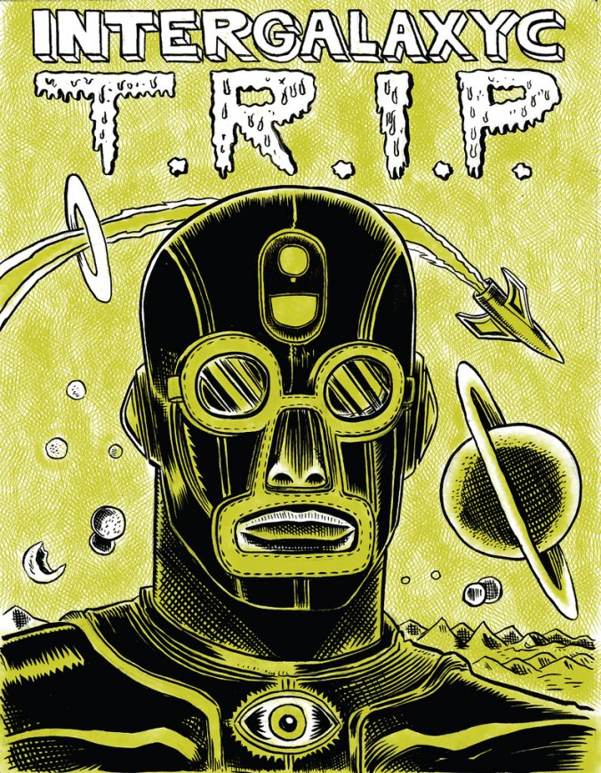 T.R.I.P. beer can label design