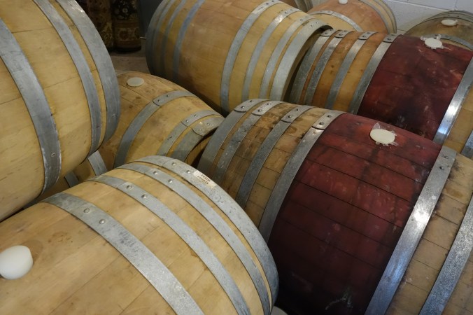 Garden Grove Brewing and Urban Winery - Wine Barrels